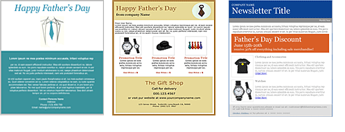 Great Father’s Day Email Templates